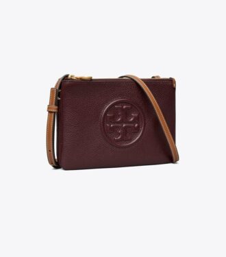 Perry Bombé Double-Zip Crossbody
