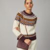 Perry Bombé Double-Zip Crossbody