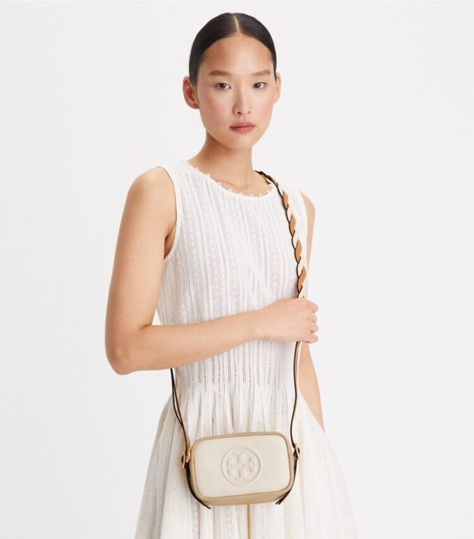 Perry Bombé Twisted-Strap Mini Bag