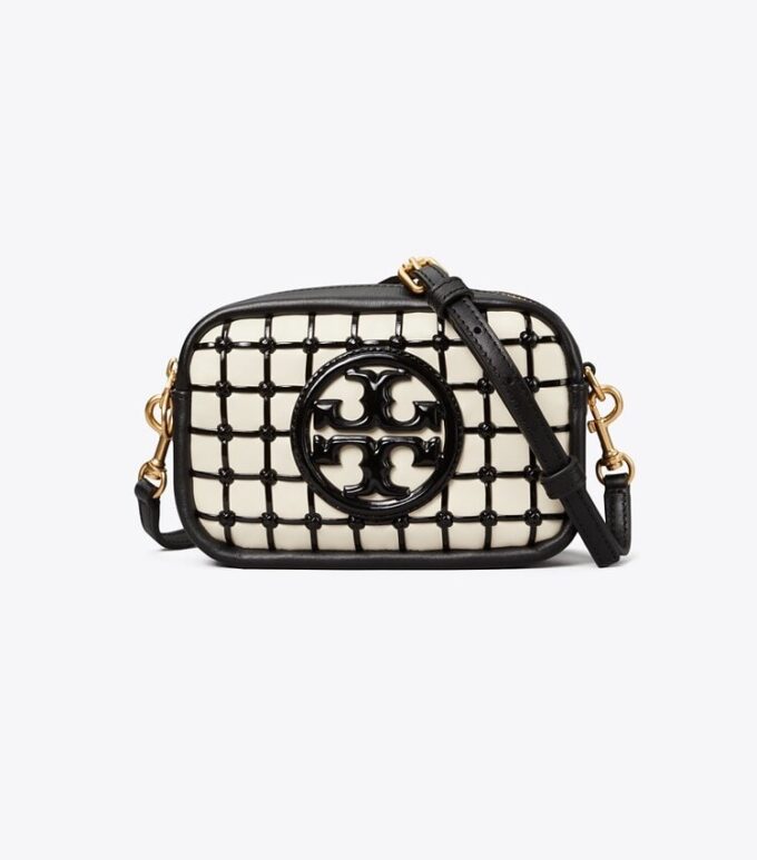 Perry Bombe Patent Whipstitch Mini Bag