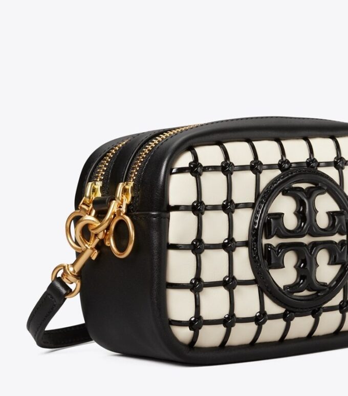 Perry Bombe Patent Whipstitch Mini Bag