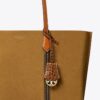 Perry Suede Triple-Compartment Tote