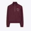 Pick Stitch Heart French Terry Sweatshirt