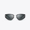 Pierced Cat-Eye Sunglasses