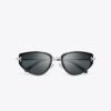 Pierced Cat-Eye Sunglasses