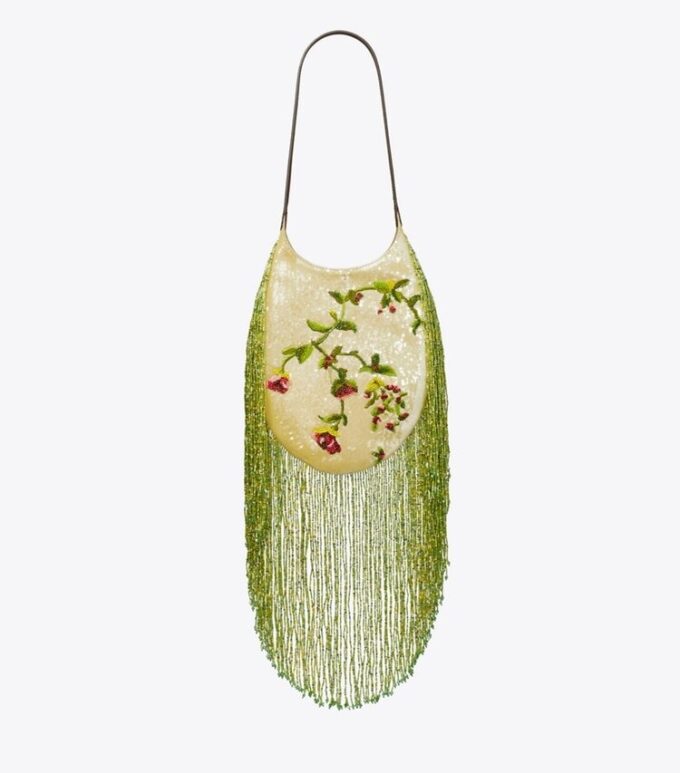 Pierced Embellished Small Bag