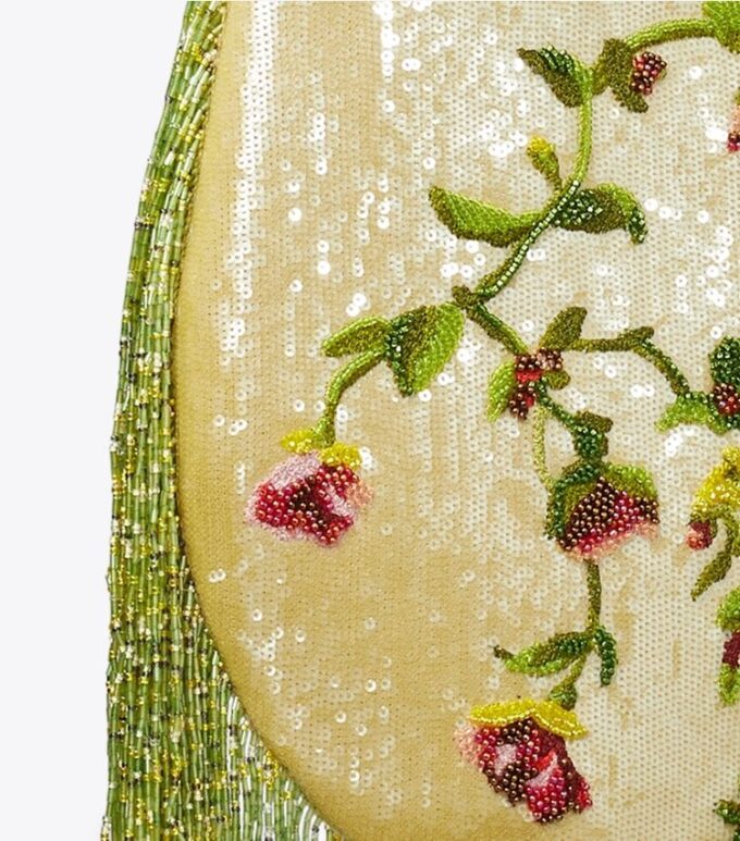 Pierced Embellished Small Bag