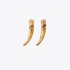 Pierced Front-Back Earrings