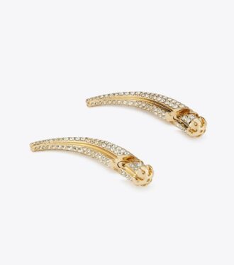 Pierced Front-Back Earrings