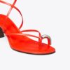 Pierced Multi-Strap Heeled Sandal Pierced Multi-Strap Heeled Sandal