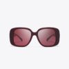 Pierced Oversized Square Sunglasses
