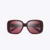 Pierced Oversized Square Sunglasses