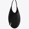 Pierced Pebbled Handbag