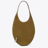 Pierced Suede Bag