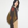 Pierced Suede Bag