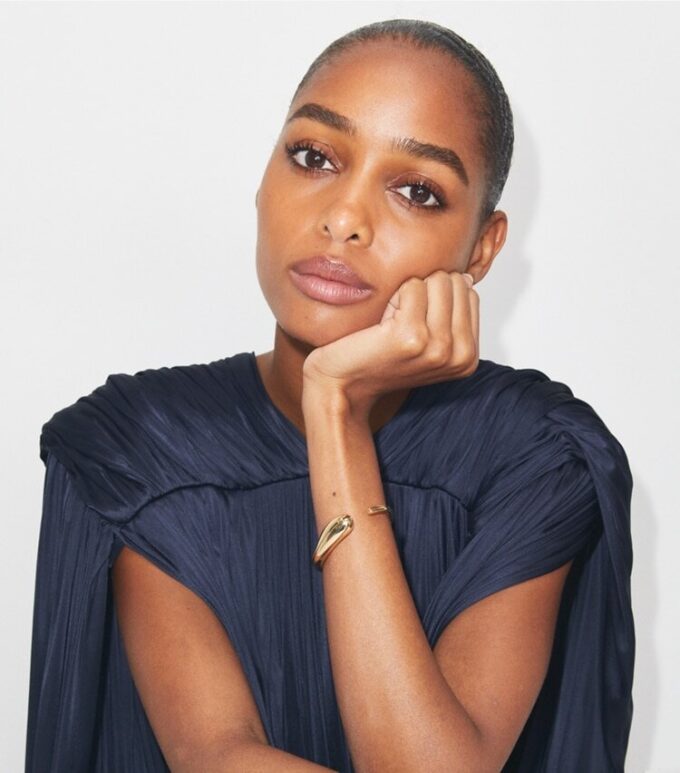 Pierced Thin Cuff