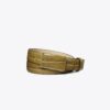 Plate Croc-Embossed Belt