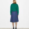 Pleated Denim Skirt Pleated Denim Skirt