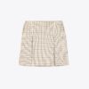 Pleated-Front Twill Golf Skirt Pleated-Front Twill Golf Skirt