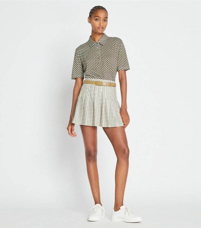 Pleated Printed Tennis Skirt Pleated Printed Tennis Skirt