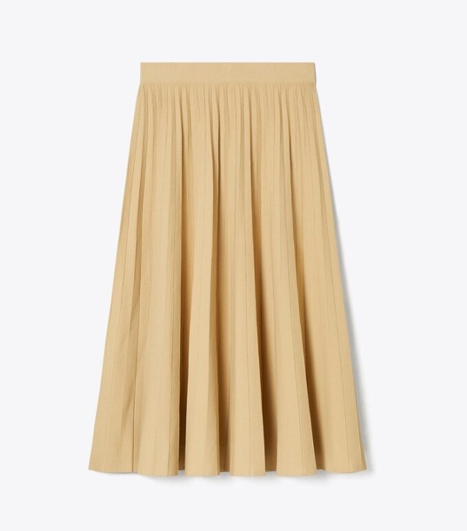 Pleated Viscose Skirt Pleated Viscose Skirt