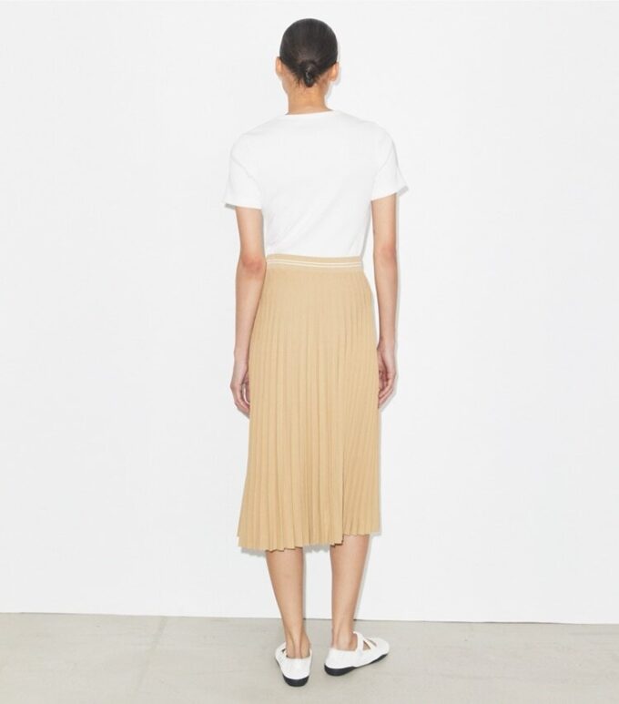 Pleated Viscose Skirt Pleated Viscose Skirt