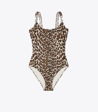Printed Clip Tank Swimsuit Printed Clip Tank Swimsuit