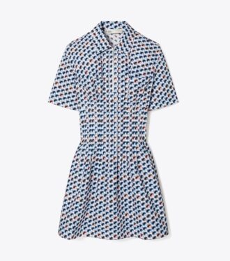 Printed Cotton Poplin Dress Printed Cotton Poplin Dress
