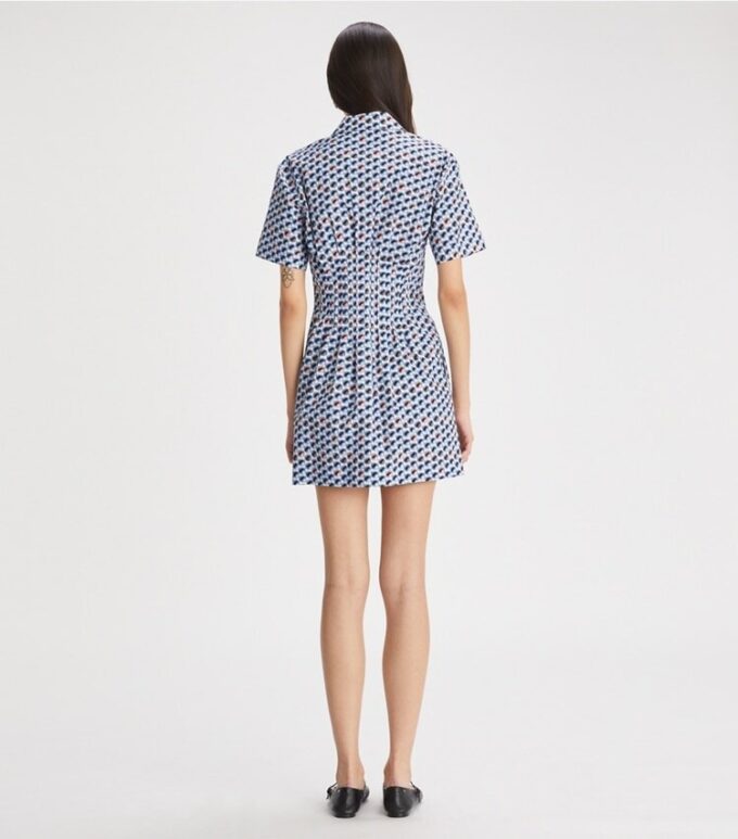 Printed Cotton Poplin Dress Printed Cotton Poplin Dress