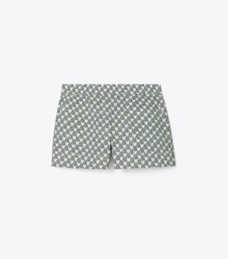 Printed Cotton Poplin Short Printed Cotton Poplin Short
