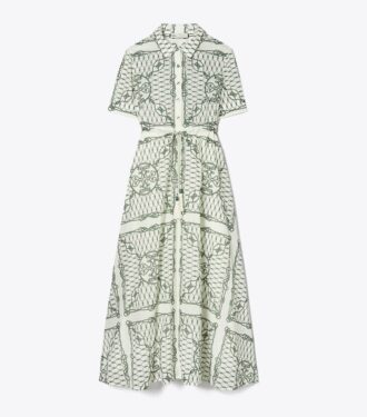 Printed Cotton Shirtdress Printed Cotton Shirtdress