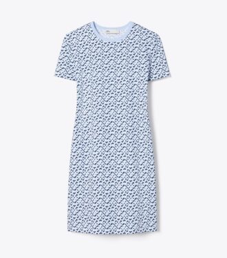 Printed Cotton T-Shirt Dress Printed Cotton T-Shirt Dress