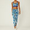Printed Cross-Back Bra Printed Cross-Back Bra
