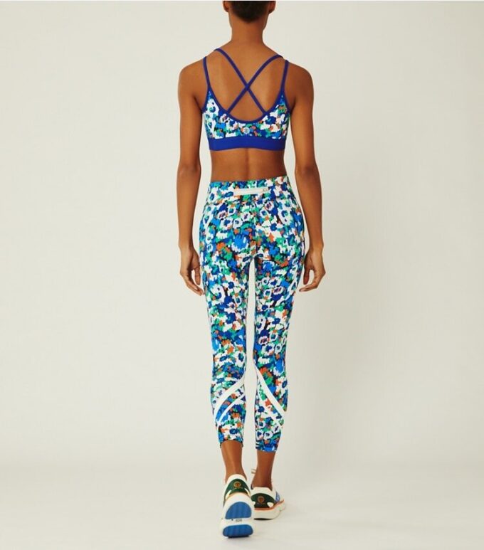 Printed Cross-Back Bra Printed Cross-Back Bra
