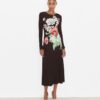 Printed Jersey Dress