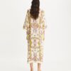 Printed Linen Gauze Caftan