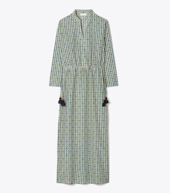 Printed Long Caftan