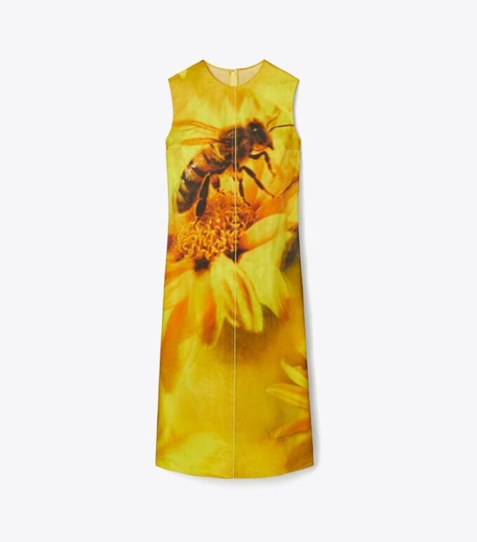 Printed Organza Dress Printed Organza Dress