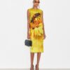 Printed Organza Dress Printed Organza Dress