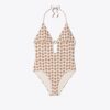 Printed Ring One-Piece Swimsuit