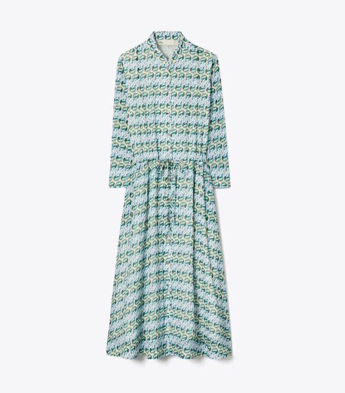 Printed Shirtdress Printed Shirtdress