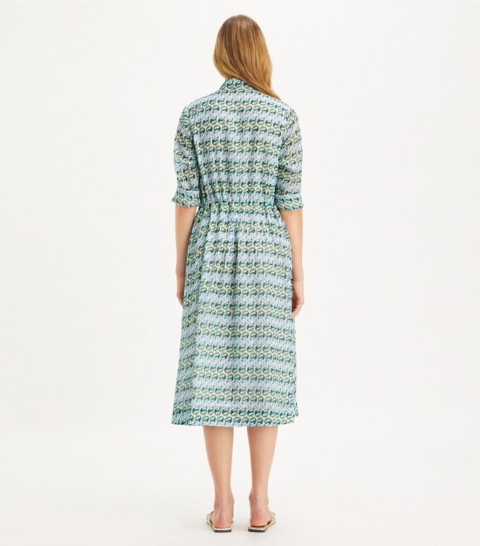 Printed Shirtdress Printed Shirtdress