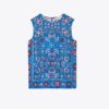 Printed Silk Shell