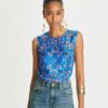 Printed Silk Shell