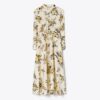 Printed Silk Shirtdress Printed Silk Shirtdress