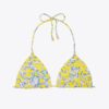 Printed String Bikini Top