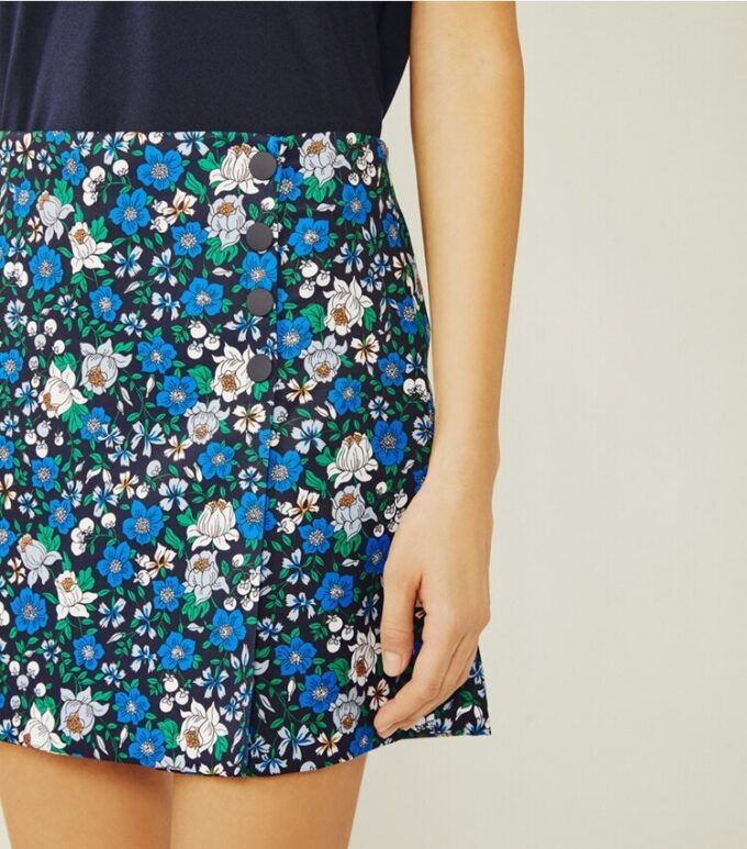 Printed Tech Twill Golf Skort Printed Tech Twill Golf Skort