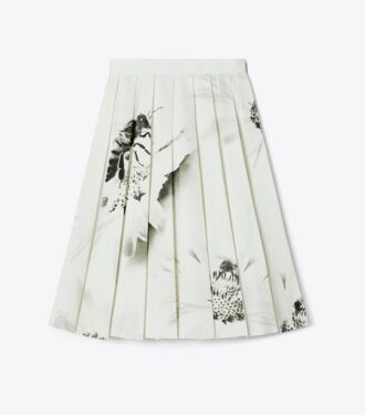 Printed Twill Skirt Printed Twill Skirt