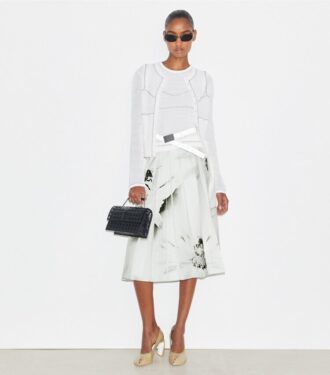 Printed Twill Skirt Printed Twill Skirt