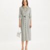 Printed Viscose Shirtdress Printed Viscose Shirtdress